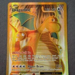 NM Dragonite EX (Full Art) 106/108 Evolutions Holo